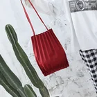 Bags Handbag Women Girls Fashion Canvas Bags Shopping Tote Bags New Style Cotton Handbag With Wrinkles