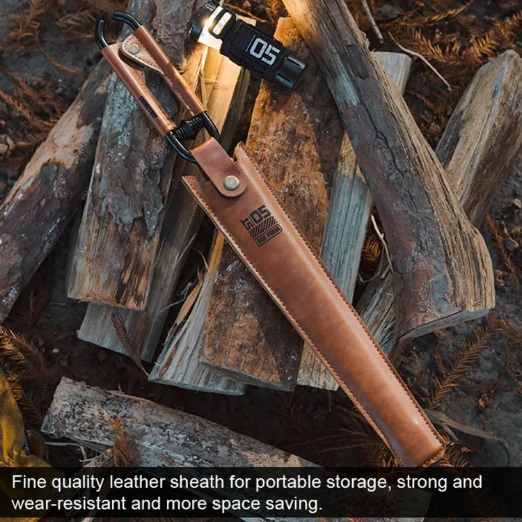 Carbon Steel Charcoal Tongs Outdoor Camping Bonfire BBQ Firewood Clip Tool Stoves Fire Charcoal Tongs