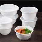 Bowls Round Bowls 850ml / 28 Oz Plastic / Pp Wholesale Disposable Food / Soup Containers For Catering