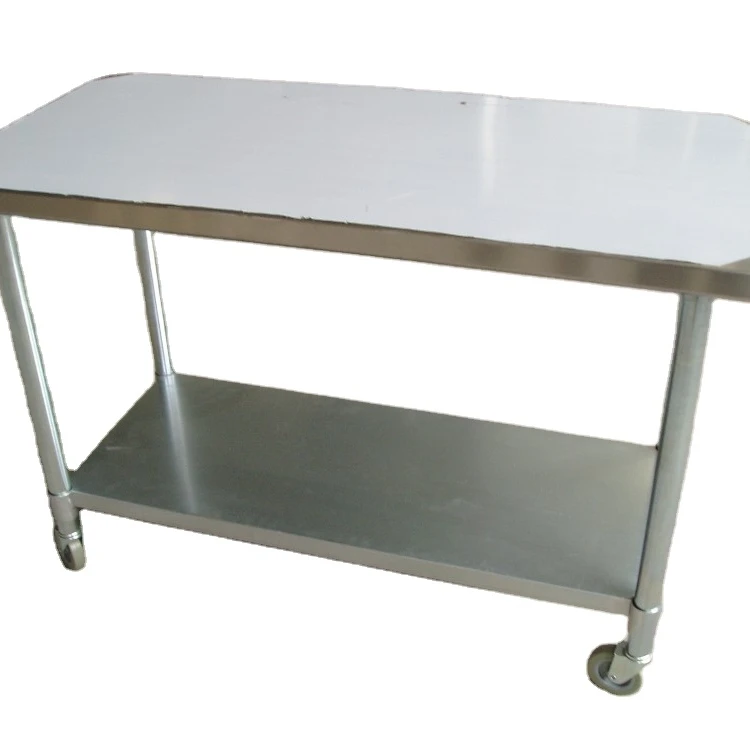 steel table for kitchen price