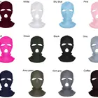 Ski Wholesale Custom Logo Face Mask Knit Full Face Cover Skull Ski Mask 3 Hole Balaclava Designer Ski Mask