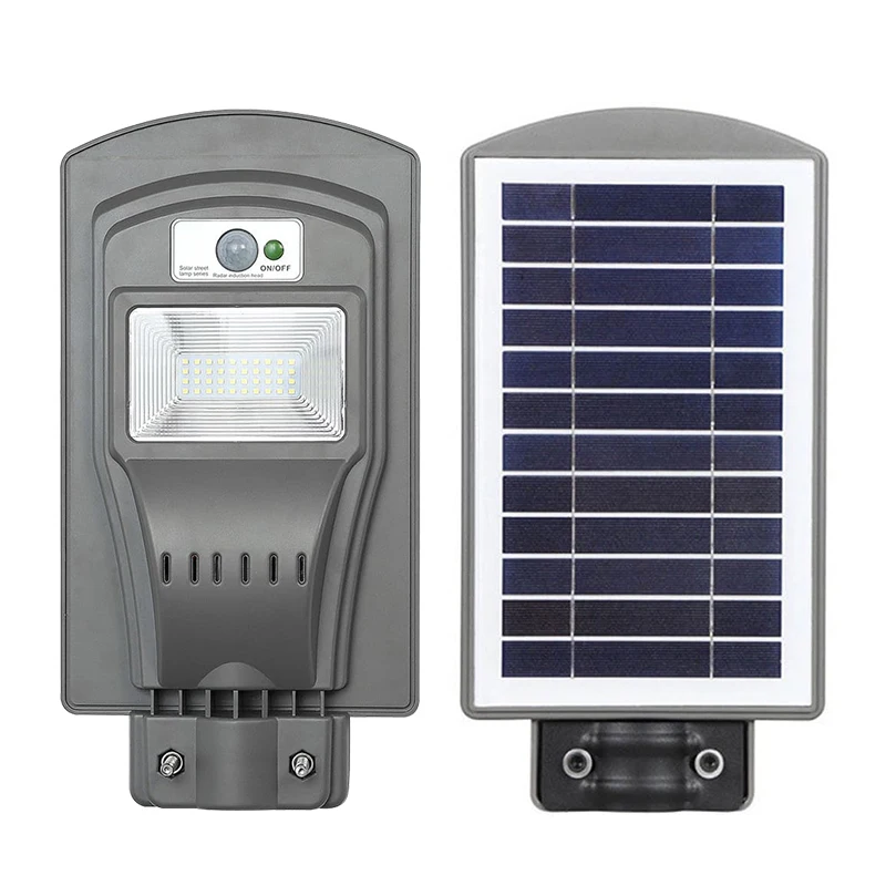 solar street light inbuilt battery