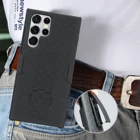 For Samsung 2022 New Arrival Weave Holster Combo Phone Case For Samsung S22 Plus S22 Ultra