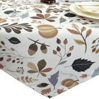 Linens Cloth High Quality Table Cloth Trendy Printed Table Linens Polyester Square Table Cloth