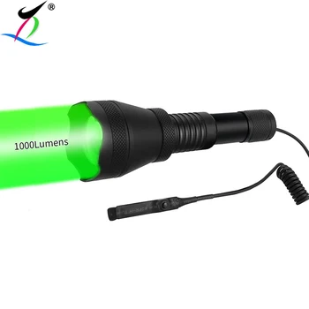 A10 led light 1000 Lumens Green Hunting Light Flashlight Red White 850nm Infrared IR Torch Tactical Long Range