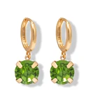 Rainbow Earrings Crystal Earrings New 2022 Women Jewelry Wholesale Water Drop Rainbow Earrings Natural Crystal Earrings