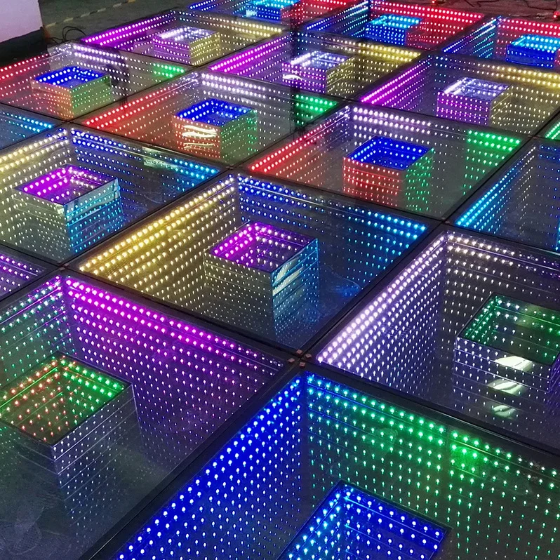 dj floor led