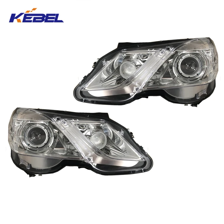product old type car front head lights 2128200939 oem 2128201039 head lamp for mercedes benz e class w212 2009 2010 2011 2012 2013-7