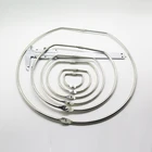 Hotsale Ring YIWANG Hotsale D Shape Silver Screw Lock Binding Ring With Cheap Price