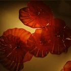 Wall Art Light Living Room Modern Wall Plates Nordic Wedding Art Decoration Blown Glass Outdoor Wall Light