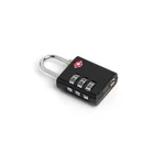 Lock Lock Out Padlocks Wholesale 3 Number Combination Zinc Alloy Lock TSA Padlock With Password