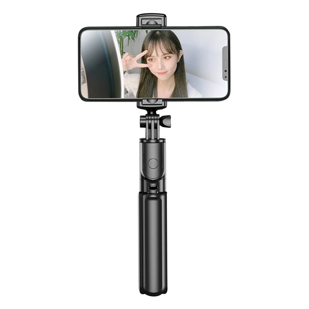 Portable Tripod Stand Smart Selfie Stick 360 Rotation Cell Phone Selfie