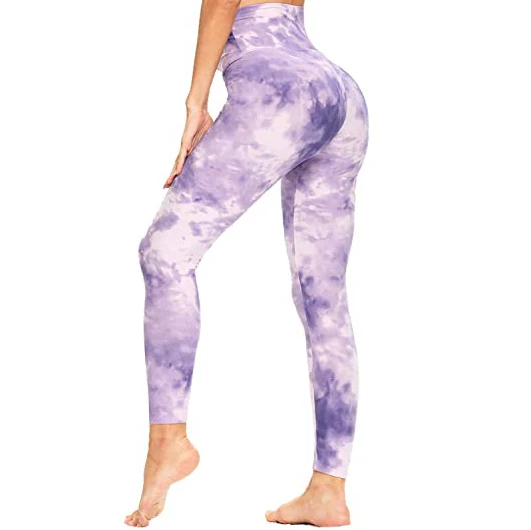 Tie Dye Leggings Yoga Pants Workout Super Soft Daily Wear Gym Sport High Waist Leggings for Women