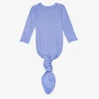 Baby Clothes High Quality Plain Color Long Baby Sleeper Clothing Sleeve Bamboo Clothes Knotted Baby Gown