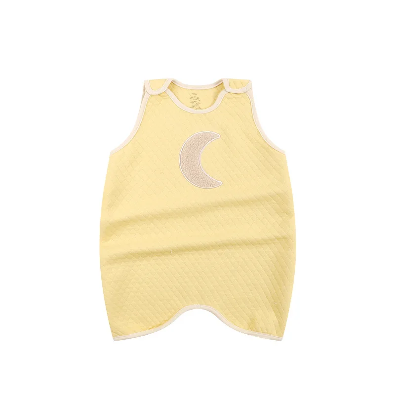 Infant Pajamas Warm Jumpsuits Autumn And Winter Thickened Children'S Anti-Cold Home Clothing Anti Kick Baby Sleeping Bags
