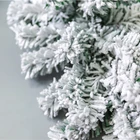 Christmas Christmas Best Prices Design Flocked Hinged Beauty Fancy Snow Christmas Garland