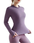 Jacket LULU Spring Fall Hooded Fitness Long Sleeve LULU Yoga Jacket For Women Slimming Sport Plus Size Coat