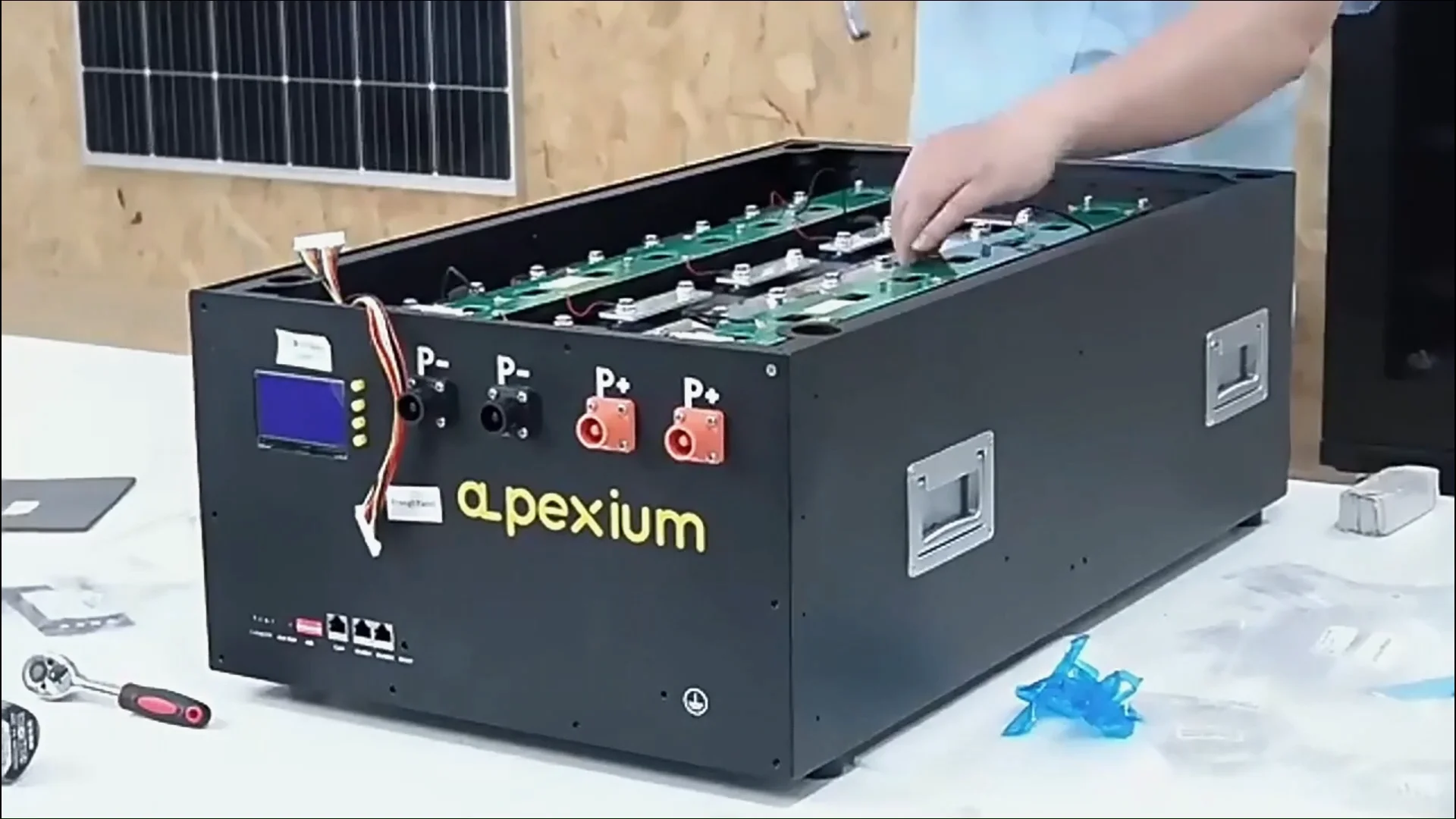 Apexium Prebuilt V Ev Ah Kwh Home Storage Battery Pack Solar