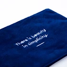 Gift Cosmetic Promotional Gift Colorful Velvet Cosmetic Makeup Pouch Zipper Bag With Embroidery Logo Velvet Pouch