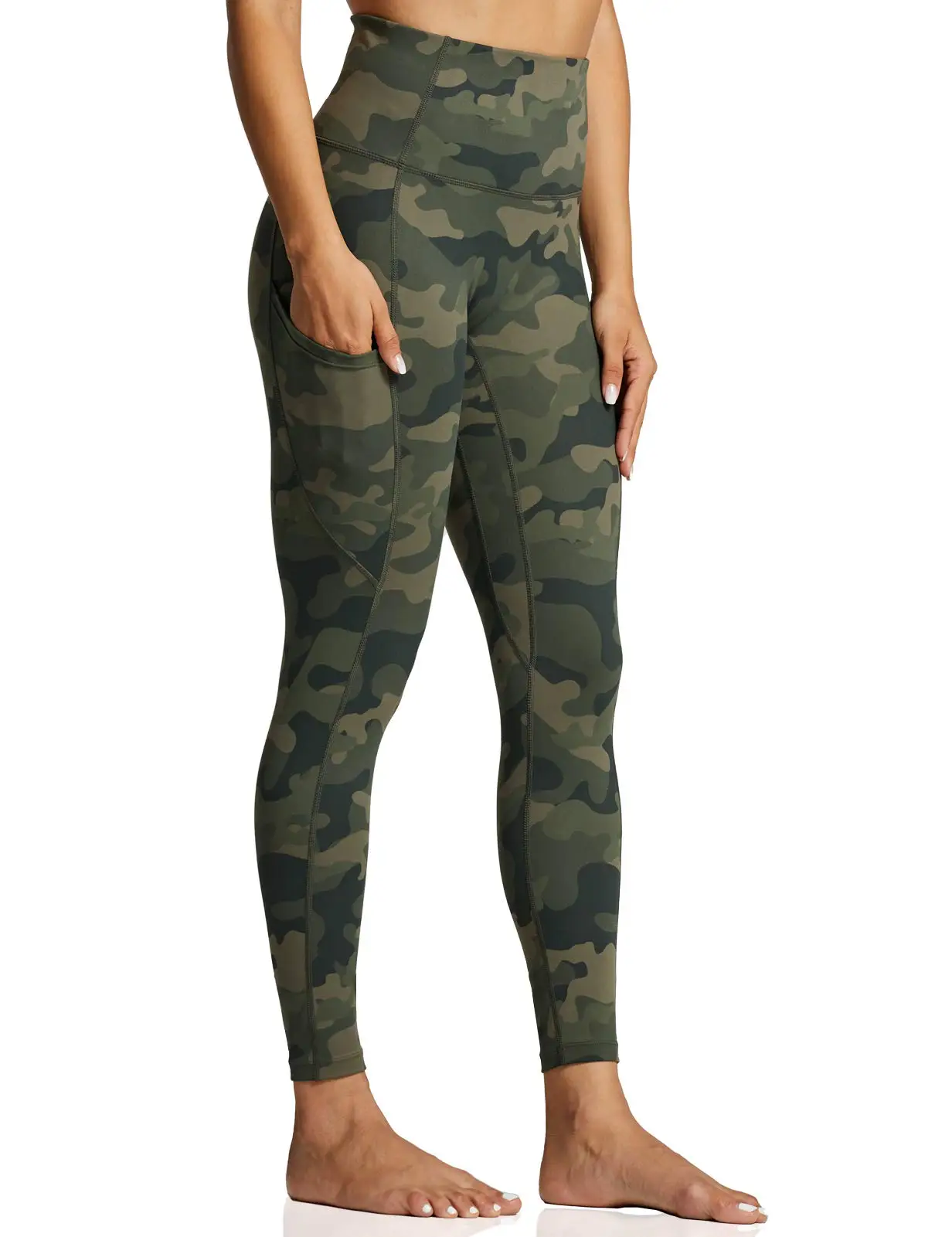 Manufacturer Gym Sports Wear Printed Girls pics leggings sexy ass High waist Camouflage booty leggings femini push up