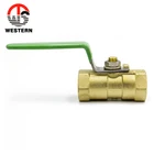 Cock Gas Ball Cock Valve China 1/2" - 2 - 4 Inch Dn20 Female Threaded LPG Pn25 Forged Brass Kitz Ball Cock Valve Gas