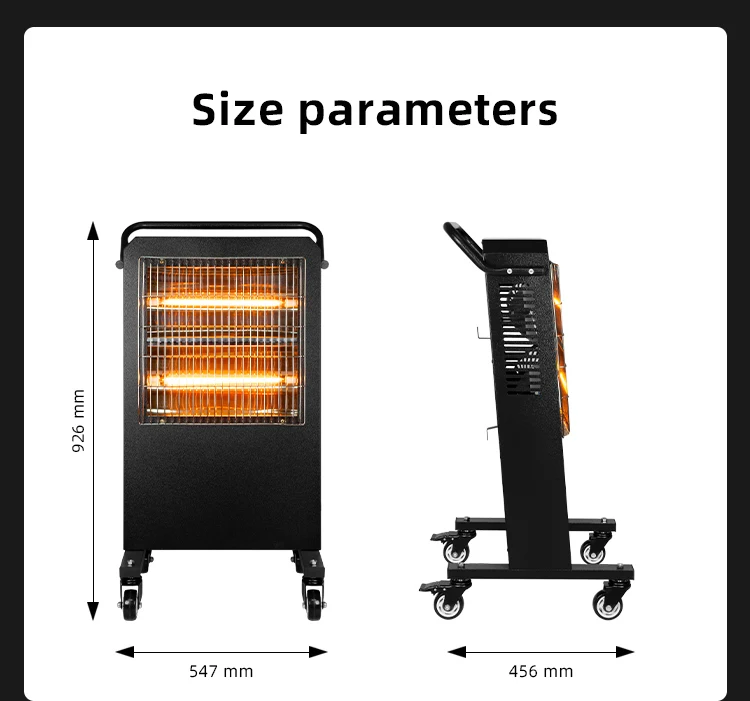 Industrial Portable Heater, 3Kw, NIH09 - detail 4
