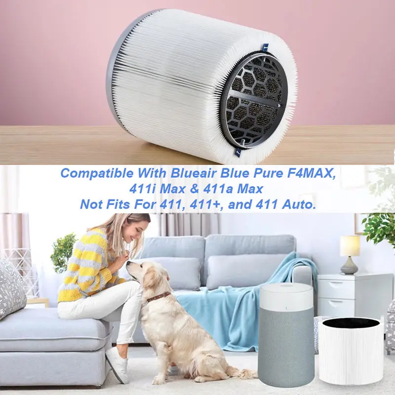 Replacement Hepa Air Purifier Accessory Filter Cartridge High Efficiency HEPA Activated Carbon Filter for Blueair Blue Pure 311 details