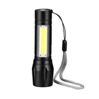 Torch Led Portable Mini Tactical Torch Usb Rechargeable Flashlight Torch Light Zoom Led Flashlights