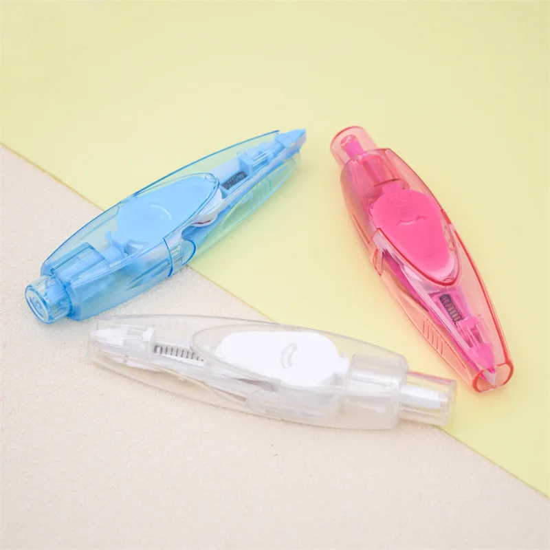 Chinese New Popular List of Stationery Items High Quality Printed Student Creative Plastic Colored Correction Tape