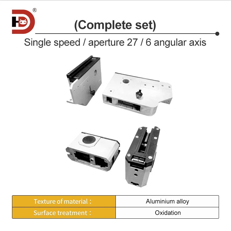 08bs Double Speed Line Drive Head and Tail, Single Speed Pitch 12.7 Aluminum Profile All Steel Chain Conveyor Head and Tail factory