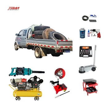 Mobile vehicle equipment car and truck repair tools one station service fast repair service car garage machines