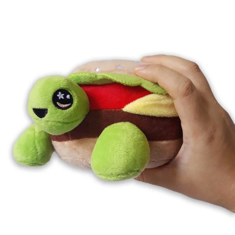 turtle burger stuffed animal