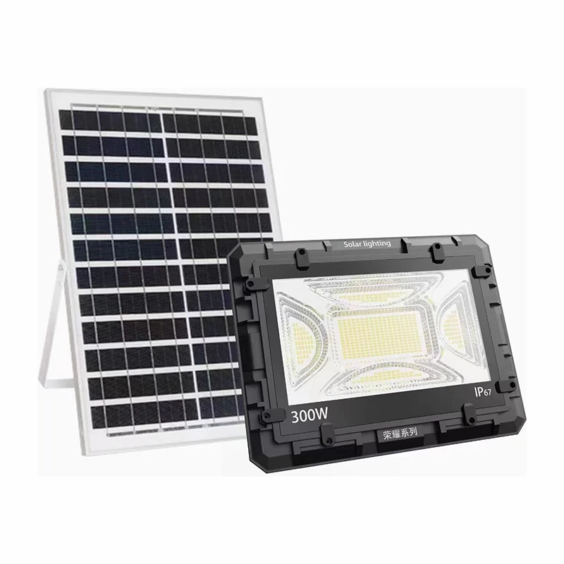 Solar light household outdoor garden light new rural led high-power floodlight super bright waterproof street light