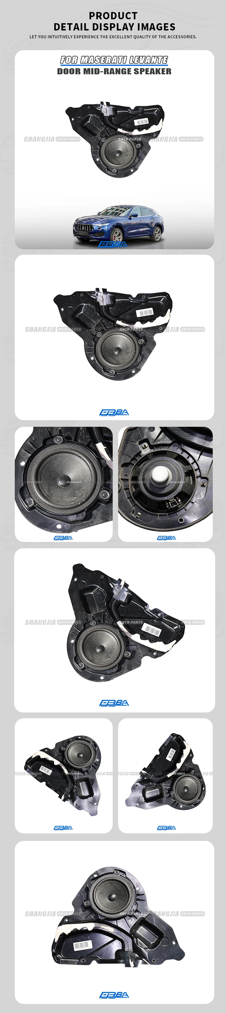 Quality Assurance Car Door Speaker Car Accessories Plastic Door Mid-Range Speaker For Maserati Leventa 2017 670037288 details