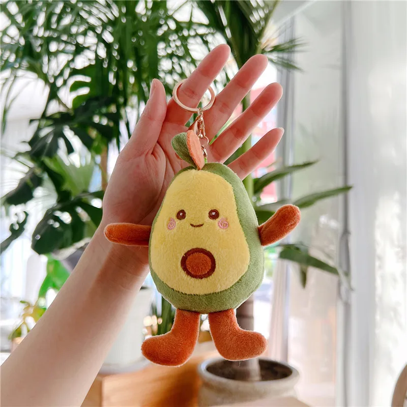 Hot sales Personalized Cute Avocado Soft Kawaii Fruit Stuffed toys kids plush toys Stuffed animal toys