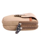 Bag Belt Canvas Leisure Wear-resistant Multi-functional Men's Waist Bag Belt Mobile Phone Bag New