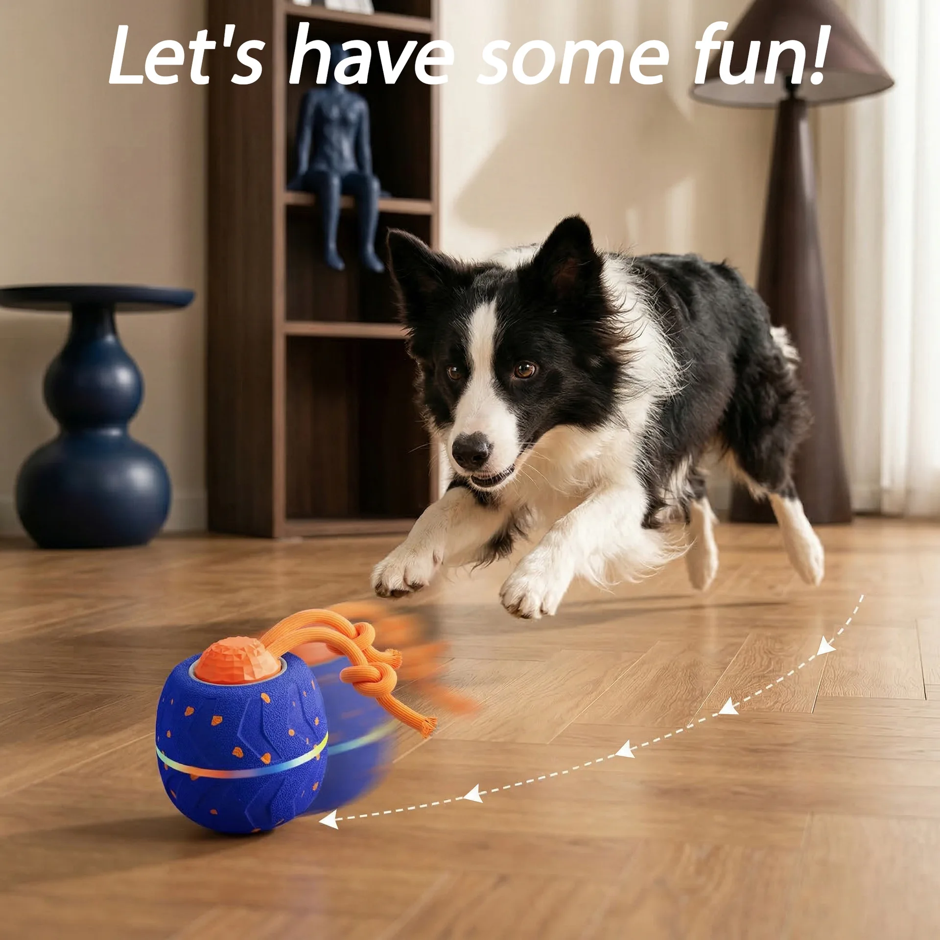 Hot E-TPU Pet Toy Ball Light up Sound Interactive Bouncing Ball Durable Chew Toy for Dogs Self Play Boredom Relief Pet Products factory