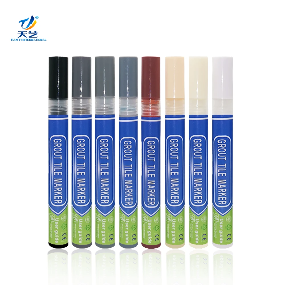 Artline EK419 Grey Grout Pen Tile Markers Pack 12
