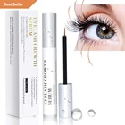 Eyelash Serum Private Label Eyelash Enhancer Serum Natural Thick Nutrition Factory Price Organic Eyelash Growth Serum
