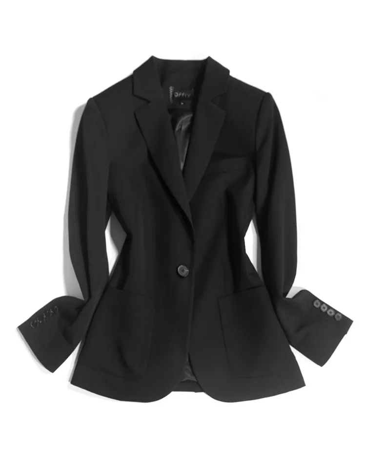 OEM Slim Fit Blazer for Women Ladies Office Suits single Breasted Suit Hot Sale Fashion Clothing Pants Custom Cotton Customized