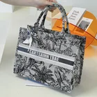 New Style Purse Women Handbags Cotton Canvas Tote Bag Printing Beach Bags Ladies Hand Bag Purse Females Totes Handbag