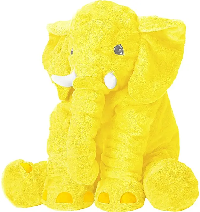 yellow elephant plush