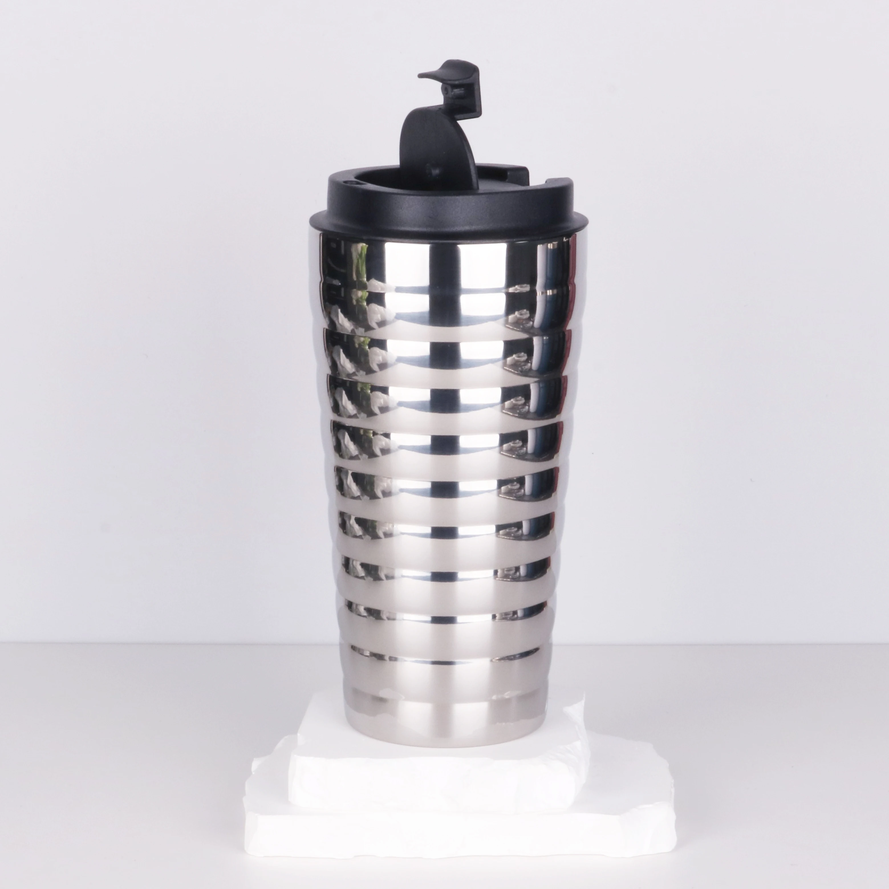 500ml BPA Free Stainless Steel Double Wall Custom Coffee Mug Insulated 18/8 Vacuum Thermos Flask Steel Bubble Tea Tumbler