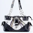 Handbag Bag Western Style Camouflage Concealed Carry Purse Buckle Country Studs Handbag Shoulder Bag For Women