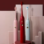 Adult Waterproof Ultrasonic Automatic 5 Mode Powerful Usb Rechargeable Tooth Brush Ultrasonic Electric Toothbrush