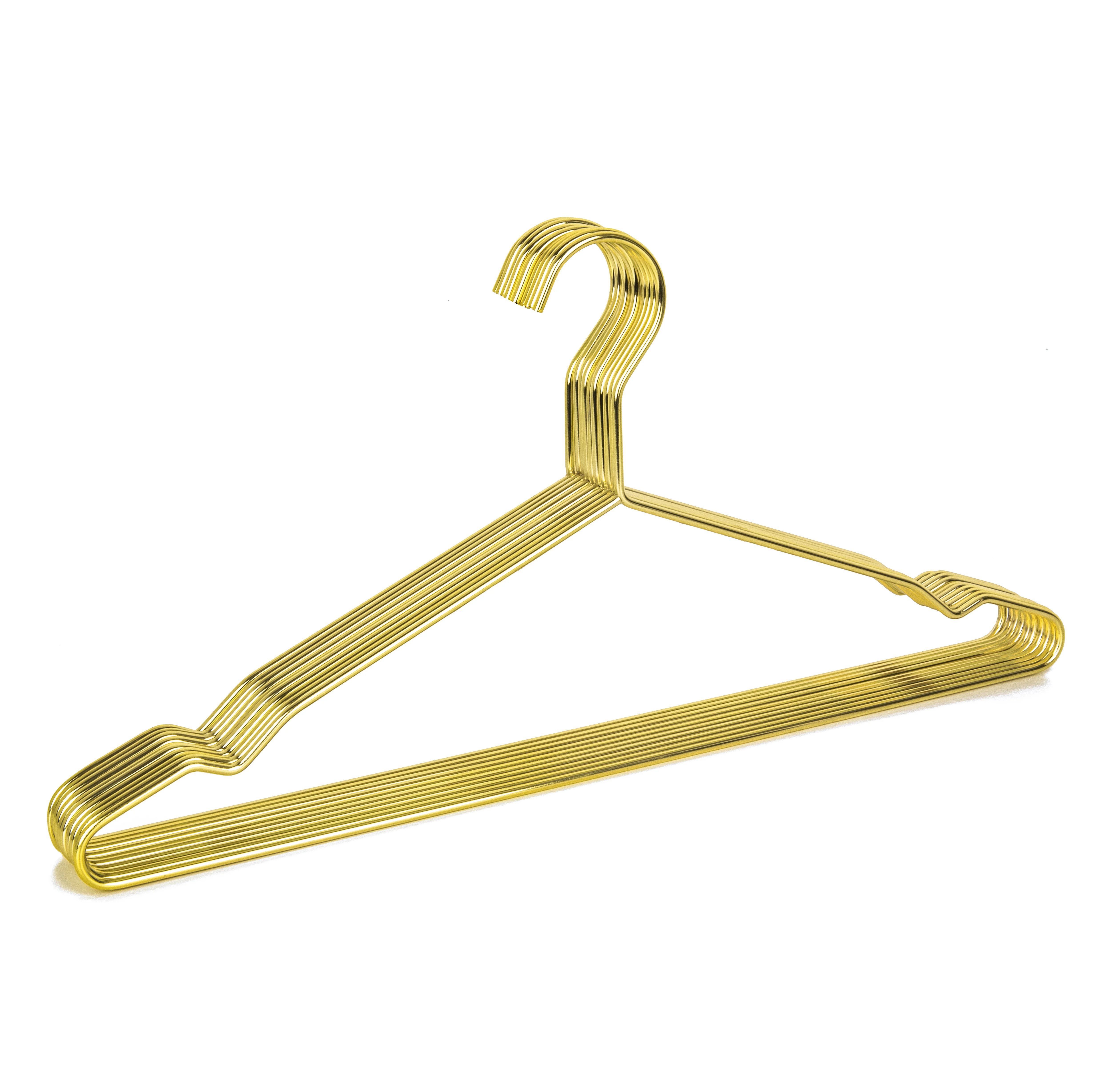 Details about   Aldut Heavy Duty Gold Wire Metal Coat Hanger Clothes Hangers Strong Coat Hanger 