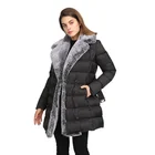 Coat Down Coat 2021 Customized Warm Faux Fur Collar Ladies Down Long Plus Size Women Jacket And Winter Coat