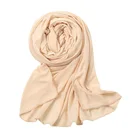 Scarf Chiffon GLS003 Women Muslim Scarf Custom Hair Chiffon Hijab Scarf