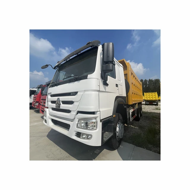 Used SINOTRUK HOWO heavy duty diesel 371 horsepower 6X4 dump truck originally from China