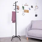 Tree Coat Hat And Coat Stand Small Packing Metal Bedroom Tree Shaped Clothes Tree Hat Garment Coat Hanger Stand